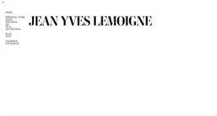 Desktop Screenshot of jeanyveslemoigne.com